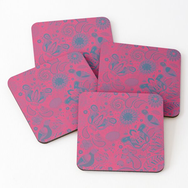 Item preview, Floral Paisley of Bohemian Garden with Bright Pink Botanicals, Flowers and Birds designed and sold by OutshineAll.