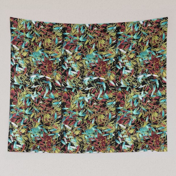 Item preview, Peacock Petals 1 Dark Floral designed and sold by LindasPhotoArt.