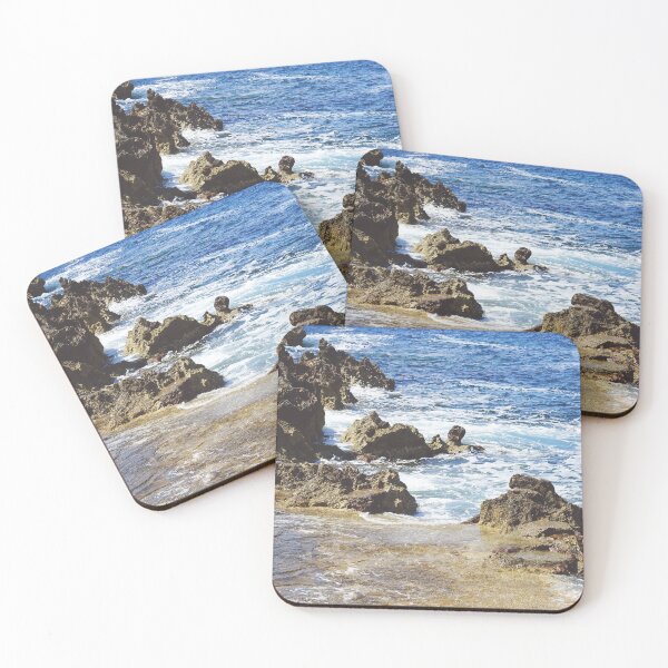 Item preview, Rocks and Sea Waves in Capri Island Beach designed and sold by CarolinaReina.