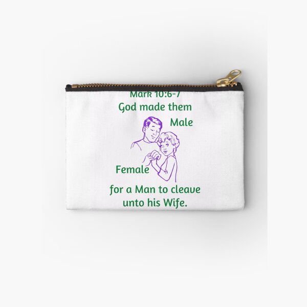 Item preview, Traditional Marriage ~ Mark 10:6-7 designed and sold by RhondaCGoins.