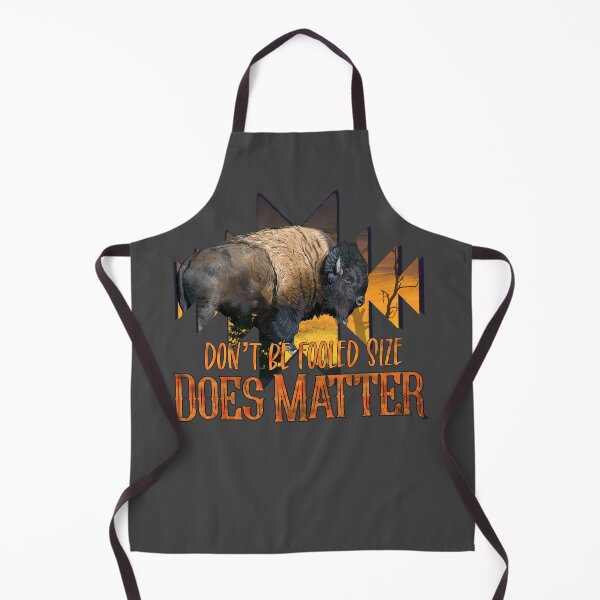 Item preview, Size matters Bison designed and sold by SaintsPlace.