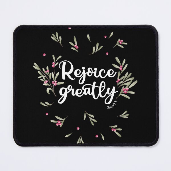 Aperçu de l'œuvre Joie de Noël Zech 9:9 créée et vendue par amazingjoy.