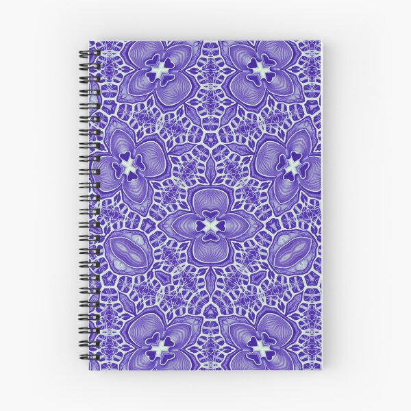 Item preview, Striking Perriwinkle and White Penrose Seamless Pattern designed and sold by protegra.