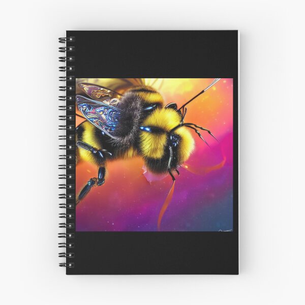 Item preview, Bio-Mechanical AI Fantasy Bumblebee Colorful Design designed and sold by EarthArtDesigns.