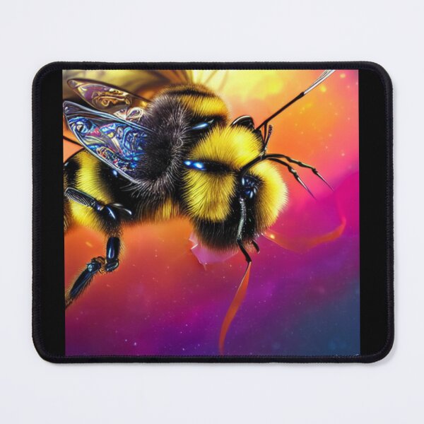 Item preview, Bio-Mechanical AI Fantasy Bumblebee Colorful Design designed and sold by EarthArtDesigns.