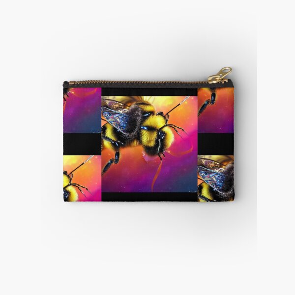 Item preview, Bio-Mechanical AI Fantasy Bumblebee Colorful Design designed and sold by EarthArtDesigns.