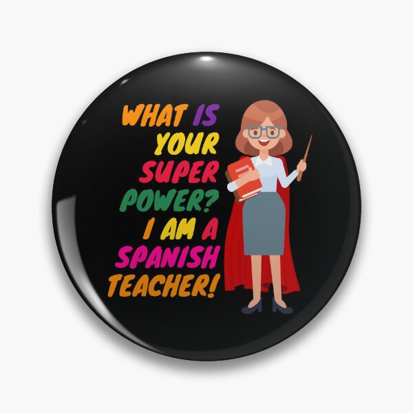 Artikelvorschau, Spanischlehrer Superheld entworfen und verkauft von superteachers.