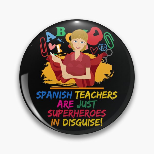 Artikelvorschau, Spanischlehrer Superheld entworfen und verkauft von superteachers.