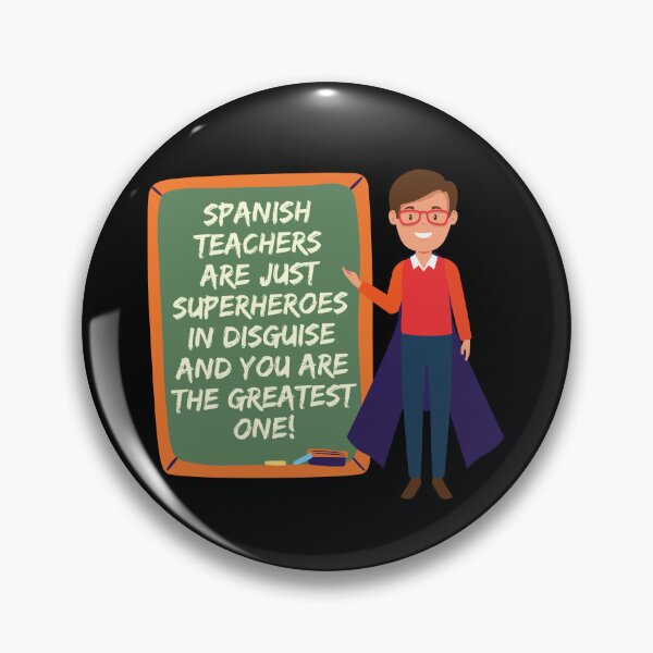 Artikelvorschau, Spanischlehrer Superheld entworfen und verkauft von superteachers.