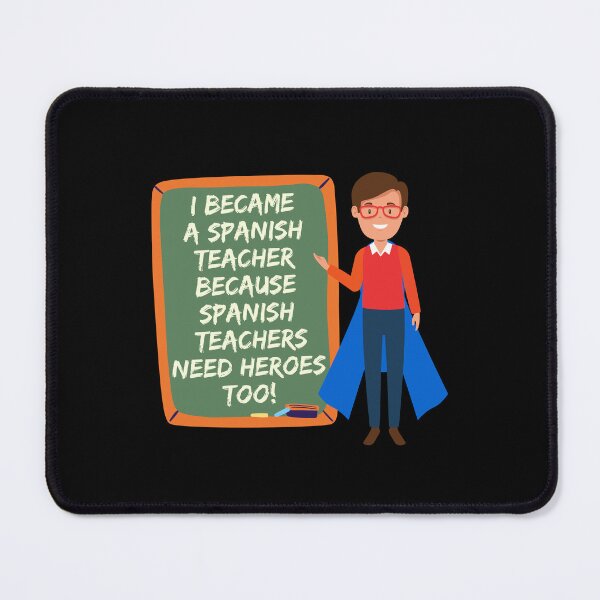 Item preview, Spanish Teacher Superhero designed and sold by superteachers.