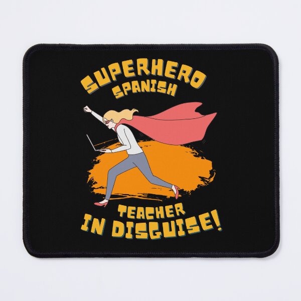 Item preview, Spanish Teacher Superhero designed and sold by superteachers.