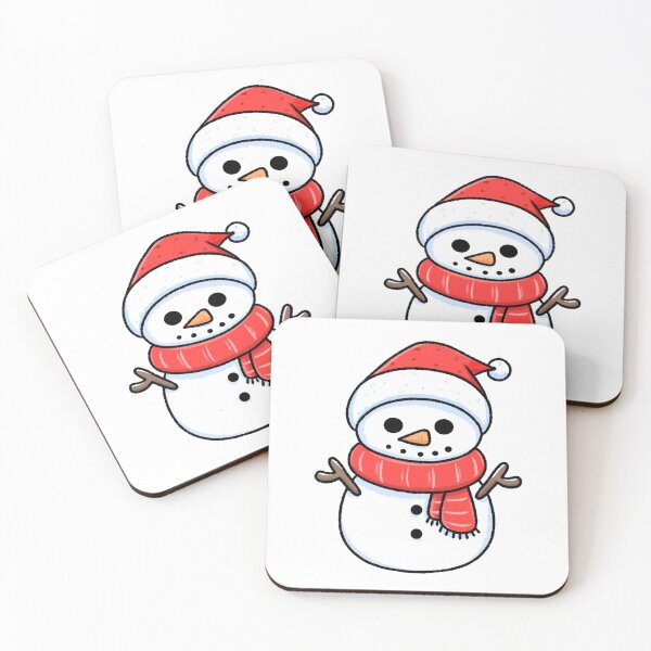 Item preview, Cute Snowman white version  designed and sold by Minidooods.