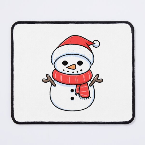 Item preview, Cute Snowman white version  designed and sold by Minidooods.