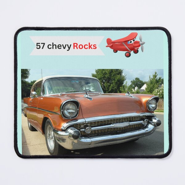 Item preview, 1957 classic chevy car and airplane designed and sold by LGMmugsdesign.