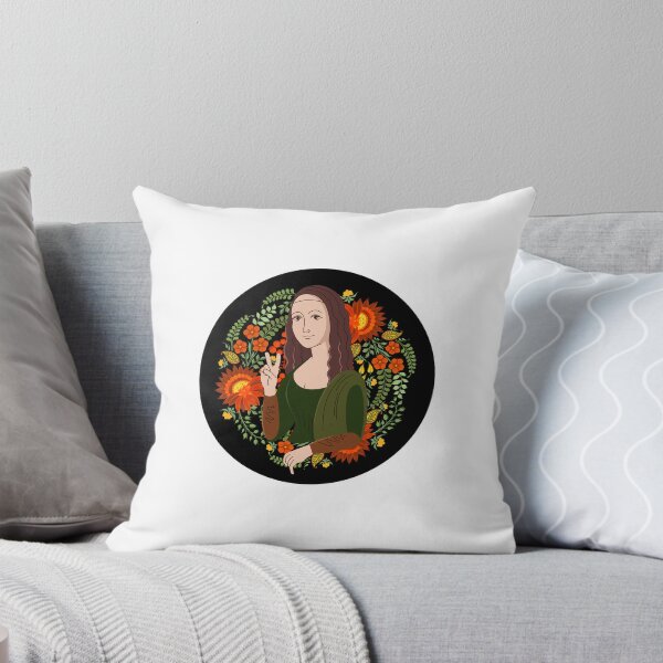 Item preview, Groovy Mona Lisa, Mona Lisa Sticker designed and sold by ArtInKind.