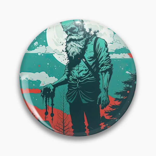 Item preview, zombie santa designed and sold by Chillapy.