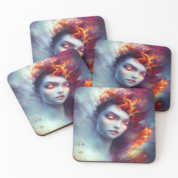 Item preview, The girl with the fiery hair designed and sold by Hieroglyphia.