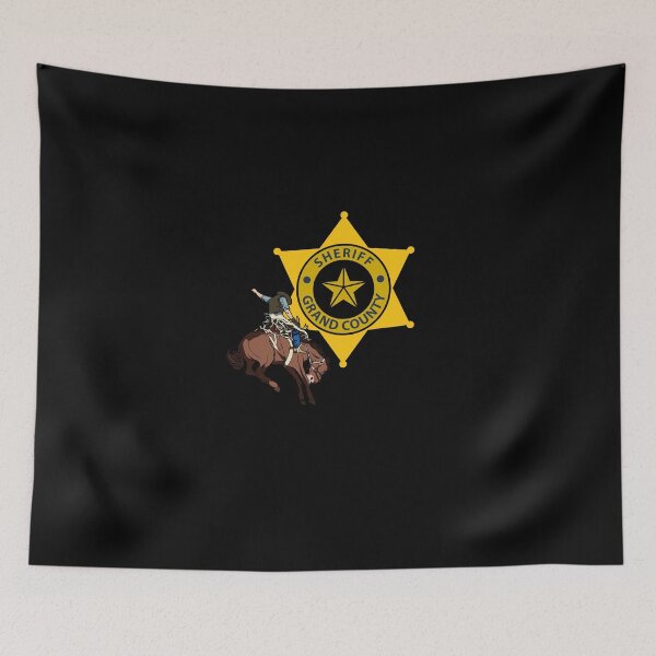 Item preview, Sheriff Grand County | Cowboy | Cowgirl | country designed and sold by WaguinhoTex.