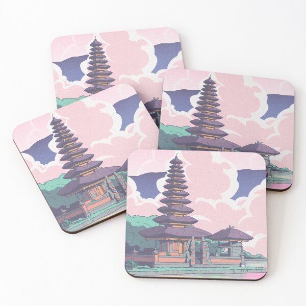 Item preview, Ulun Danu Beratan Temple designed and sold by PotluckPrints.