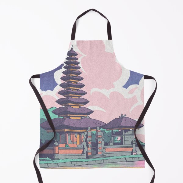 Item preview, Ulun Danu Beratan Temple designed and sold by PotluckPrints.