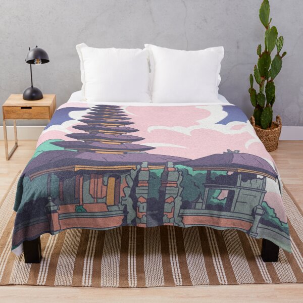 Item preview, Ulun Danu Beratan Temple designed and sold by PotluckPrints.