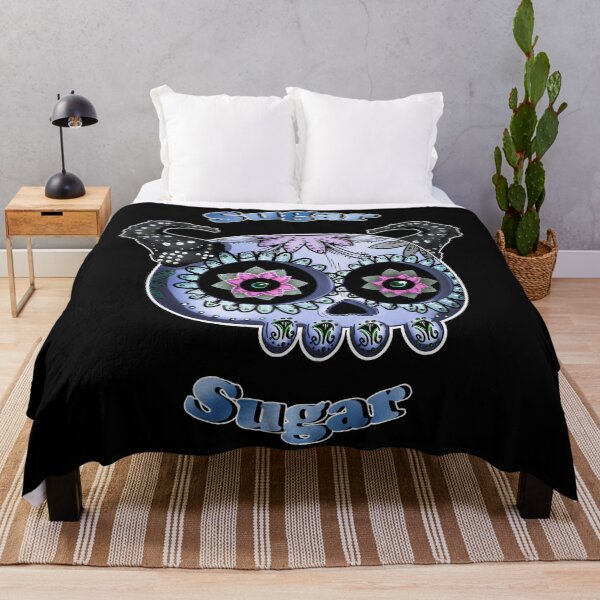 Item preview, Decorative Demonic Blue Skull with Horns: Sugar designed and sold by iduzarts.