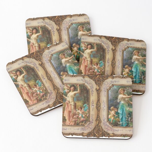 Item preview, Hans zatzka paintings in frames designed and sold by Bunniesshop444.