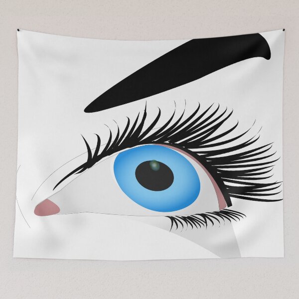 Item preview, Blue Female Eye designed and sold by samwash.
