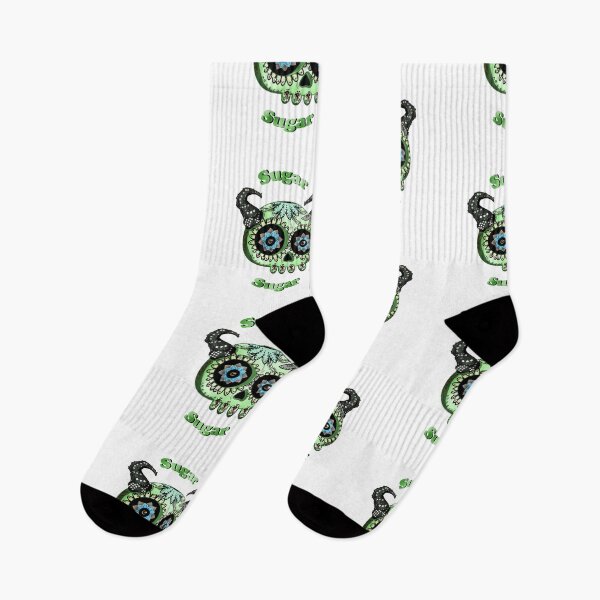 Item preview, Decorative Demonic Green Skull with Horns: Sugar designed and sold by iduzarts.