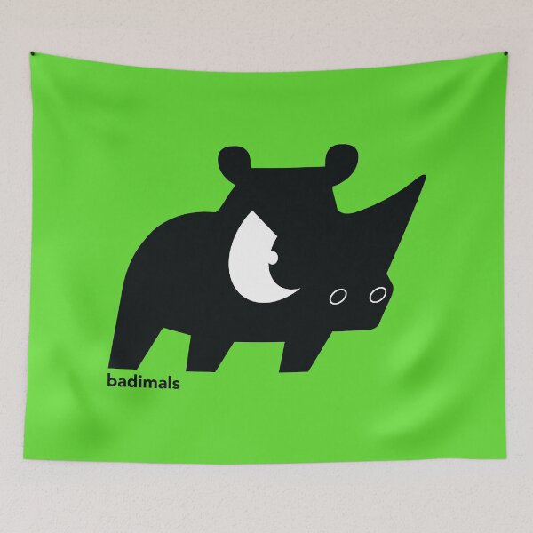 Item preview, Ronnie Rhino designed and sold by badimals.