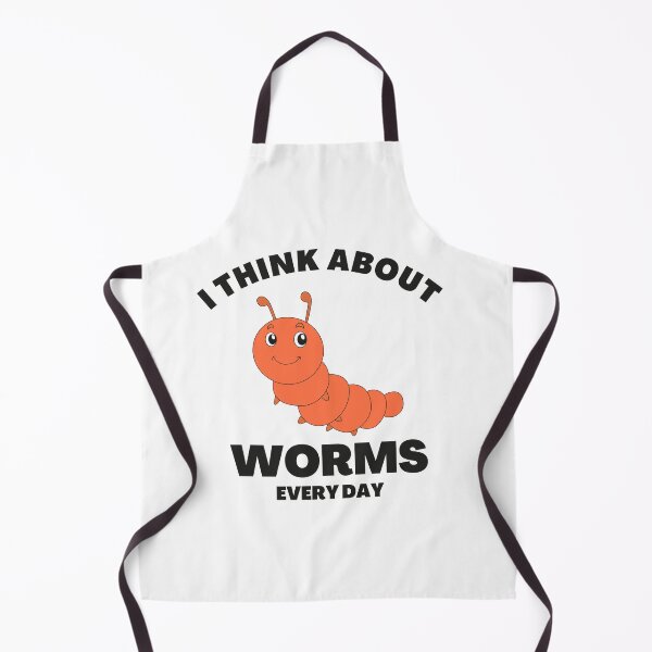 Item preview,  i think about worms every day designed and sold by JJT0724.