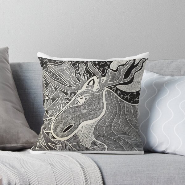 Item preview, Snowy Moose designed and sold by Brittmoose25.