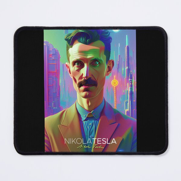 Item preview, Nikola Tesla Poster No1 designed and sold by angelisart.