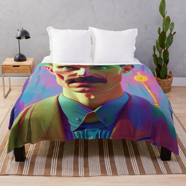 Item preview, Nikola Tesla Poster No1 designed and sold by angelisart.