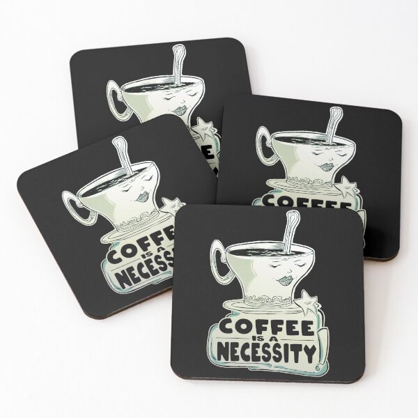 Item preview, Coffee is a necessity. Coffee is a must designed and sold by IlustradoArts.