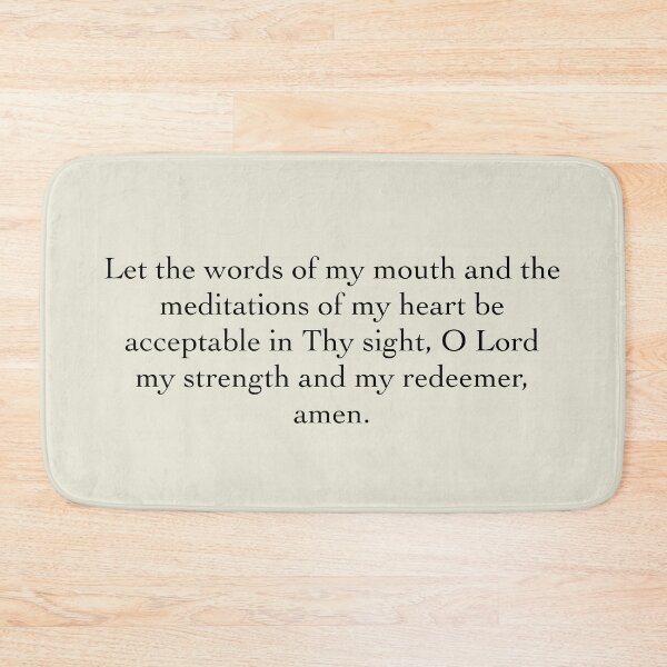 Item preview, Psalm 19:14 designed and sold by Gracie C..