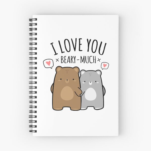 Item preview, I love you very much - beary much - Valentine's Day designed and sold by LaBoutiqueCool.