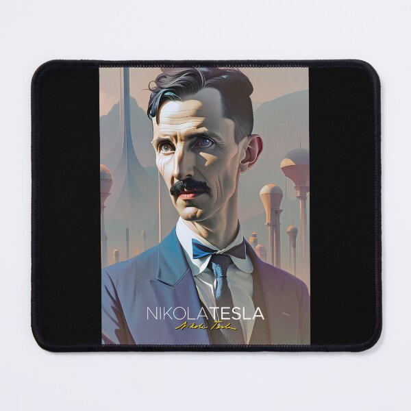Item preview, Nikola Tesla Poster No2 designed and sold by angelisart.