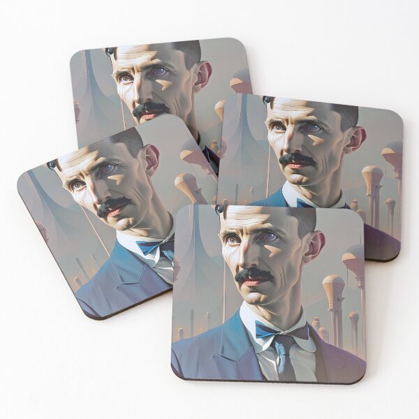 Item preview, Nikola Tesla Poster No2 designed and sold by angelisart.