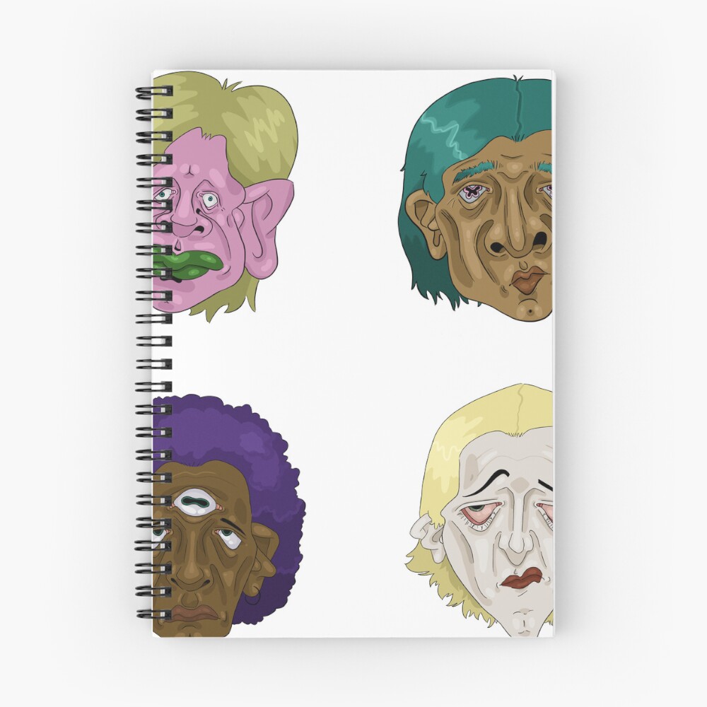 Item preview, Spiral Notebook designed and sold by staffinator3000.