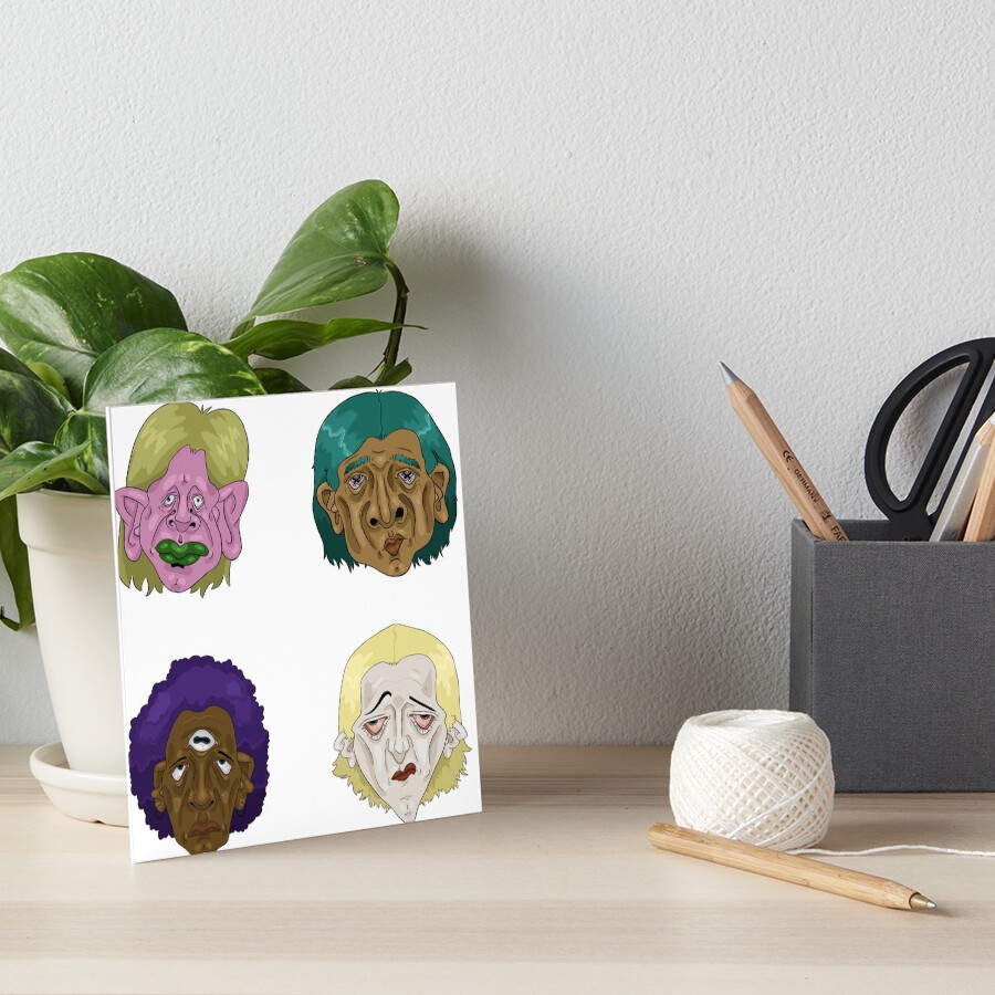 Item preview, Art Board Print designed and sold by staffinator3000.