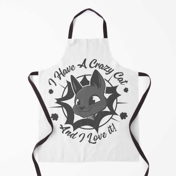 Item preview, I Have A Crazy Cat And I Love it Coffee Mug designed and sold by Creatrick.