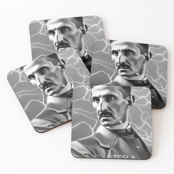 Item preview, Nikola Tesla Poster No3 designed and sold by angelisart.
