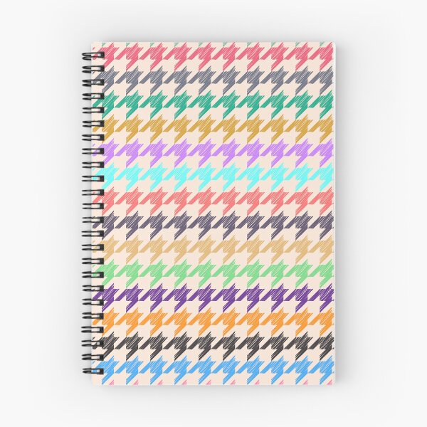 Item preview, Multicolored Houndstooth Pattern designed and sold by risingrocket.