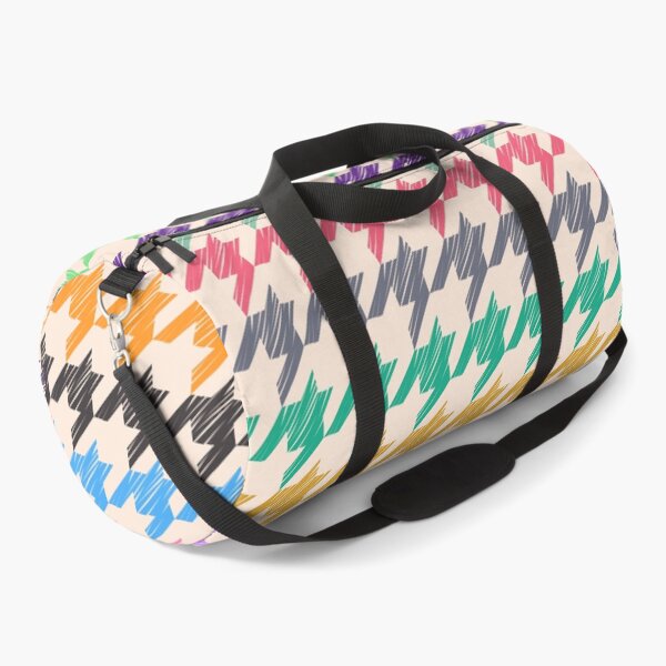 Item preview, Multicolored Houndstooth Pattern designed and sold by risingrocket.