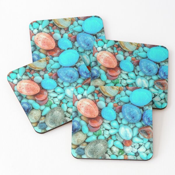 Item preview, Rainbow stone beach designed and sold by GriseldaAngela Studio.
