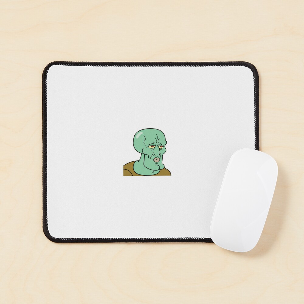 giga chad squid cartoon meme Sticker for Sale by Trexstudioarts