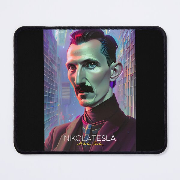 Item preview, Nikola Tesla Poster No4 designed and sold by angelisart.