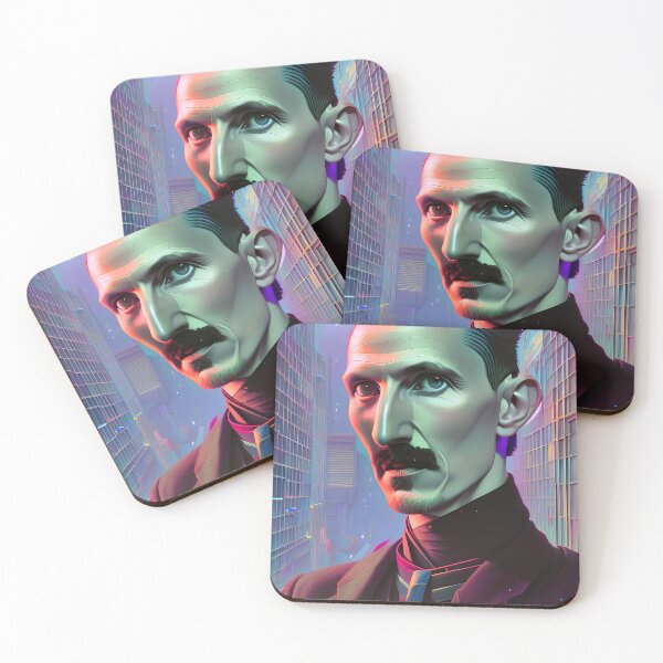Item preview, Nikola Tesla Poster No4 designed and sold by angelisart.