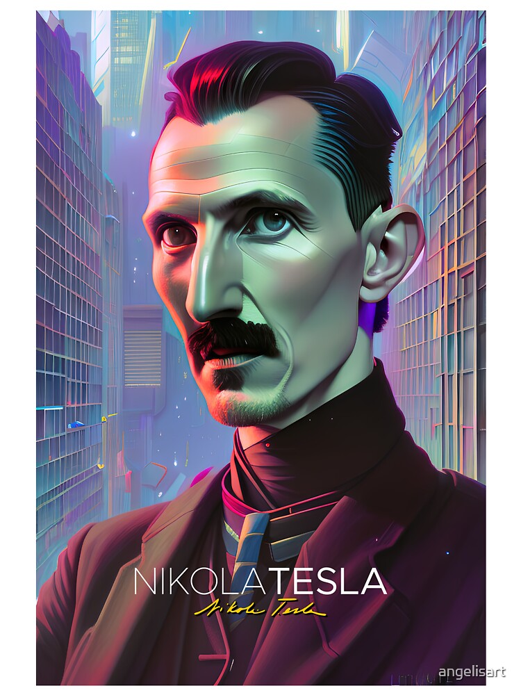Nikola Tesla Poster No4 Nikola Tesla Poster No4